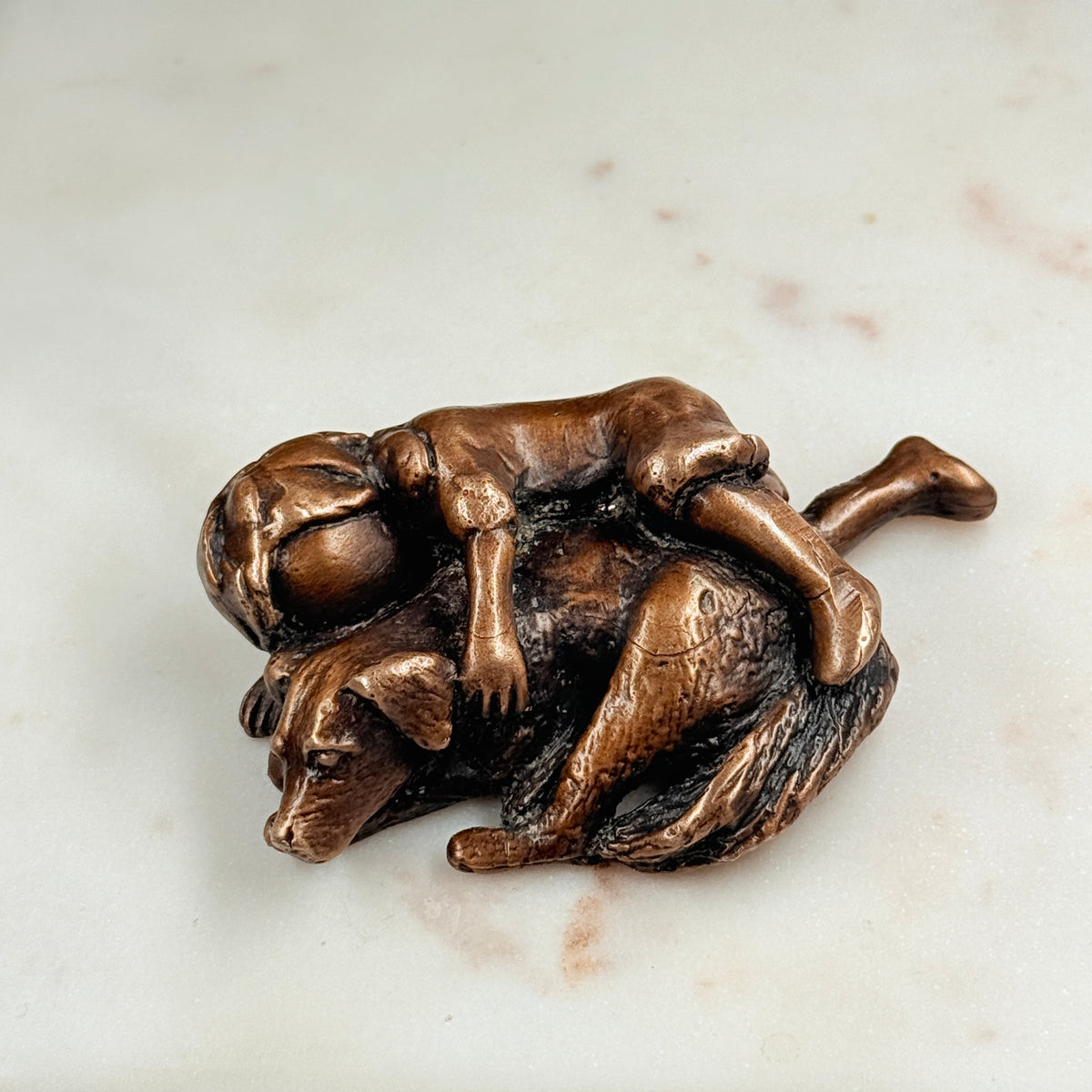 So Much Love 1 (girl and her dog)