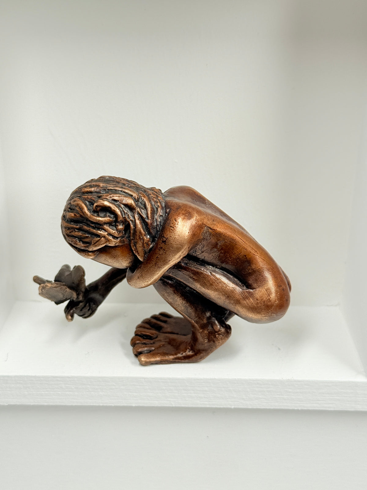 Frog Feet with Butterfly