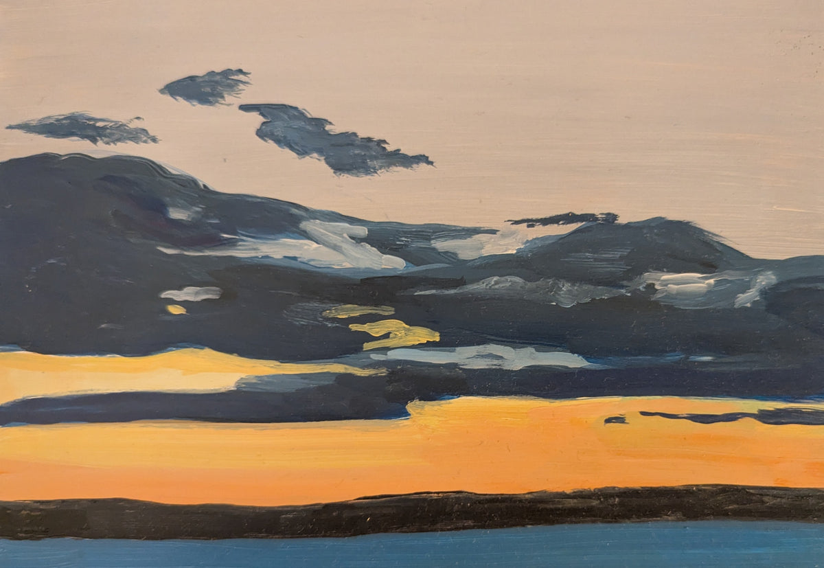 Peaches and Dreams from the 'Center Harbor Skies' series