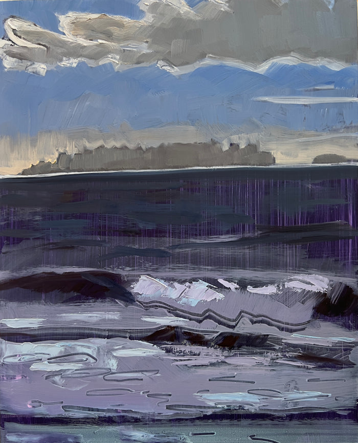 Wave Breaks in Shadow