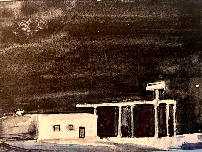 Burned my credit cards for fuel"