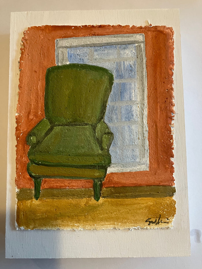 Green Chair with Window