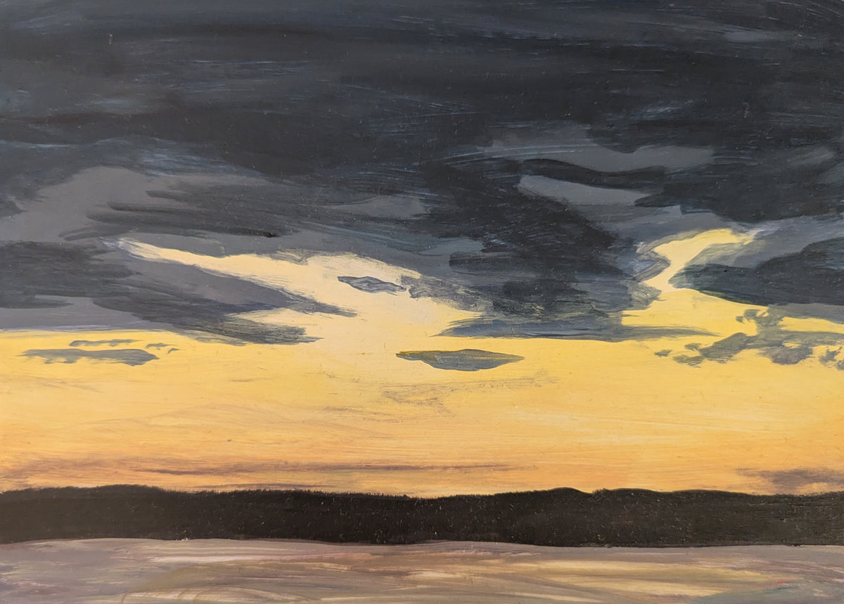 Golden Glow from the 'Center Harbor Skies' series