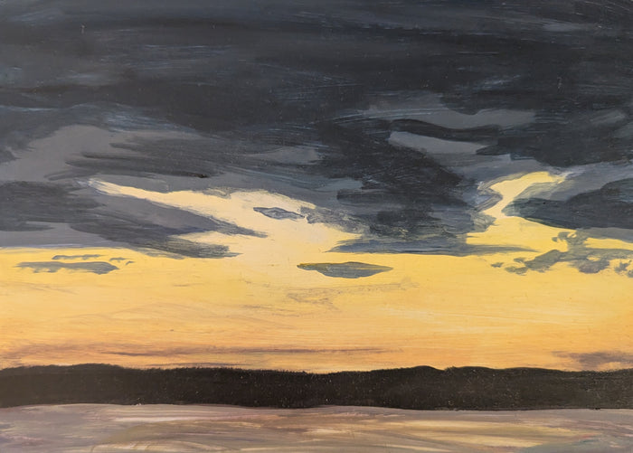 Golden Glow from the 'Center Harbor Skies' series