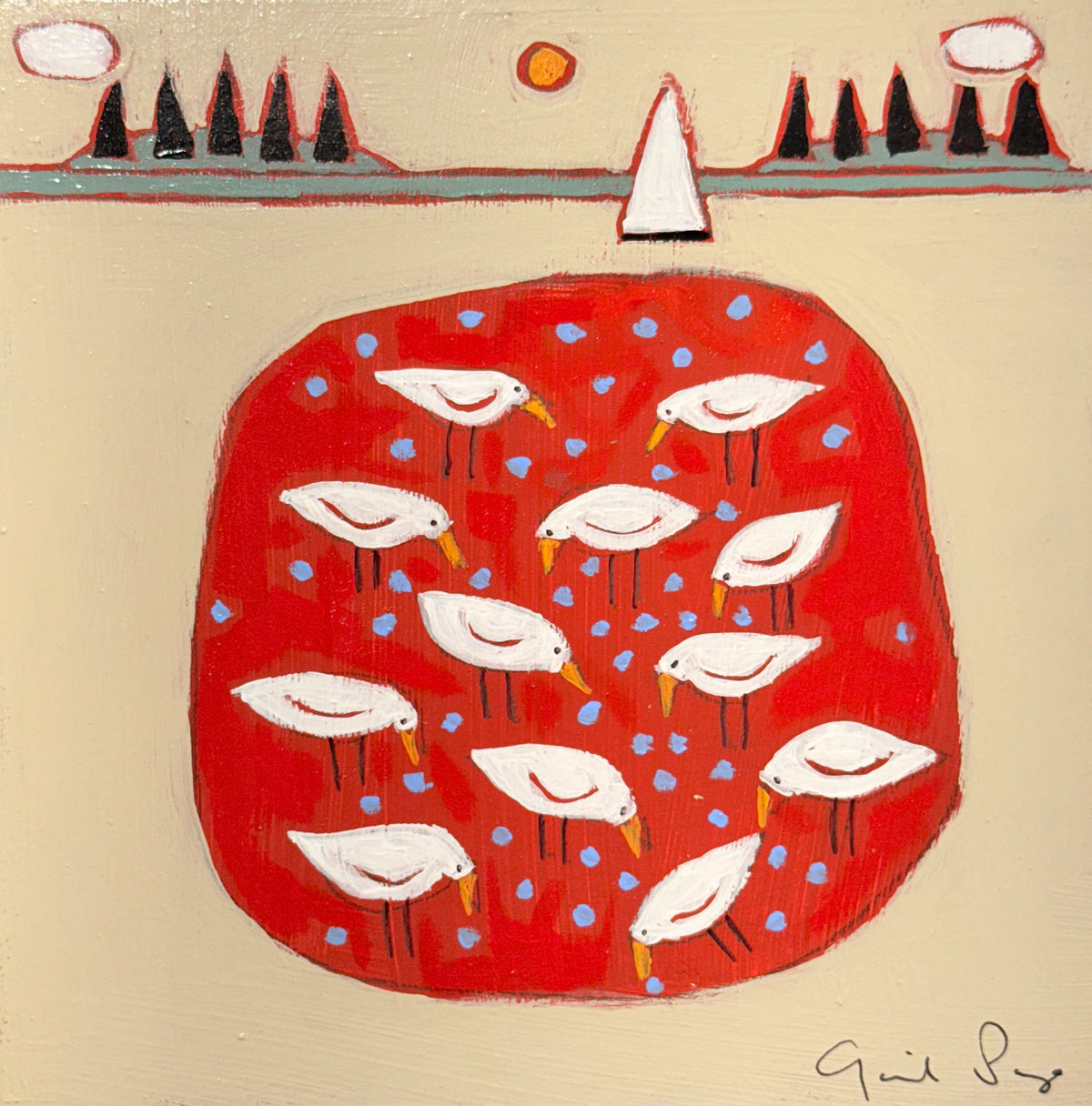 Eating Blueberry Island