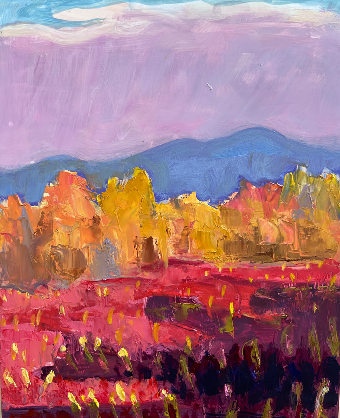 Golden Rod Blueberry Field