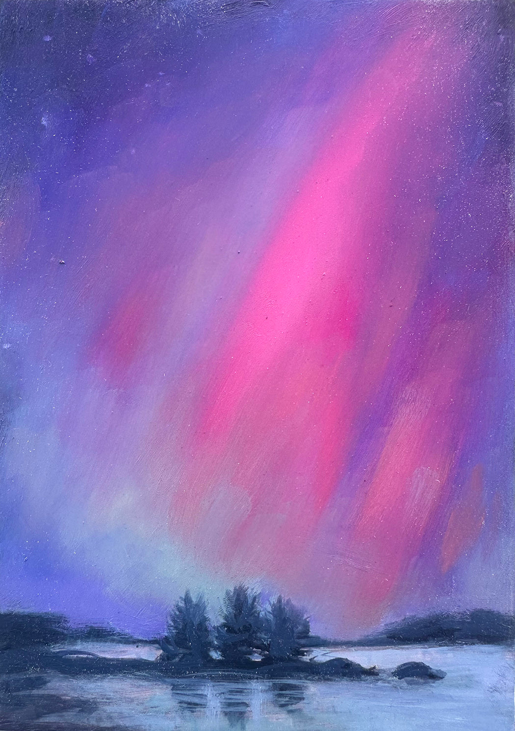 Aurora in Blue Hill 1