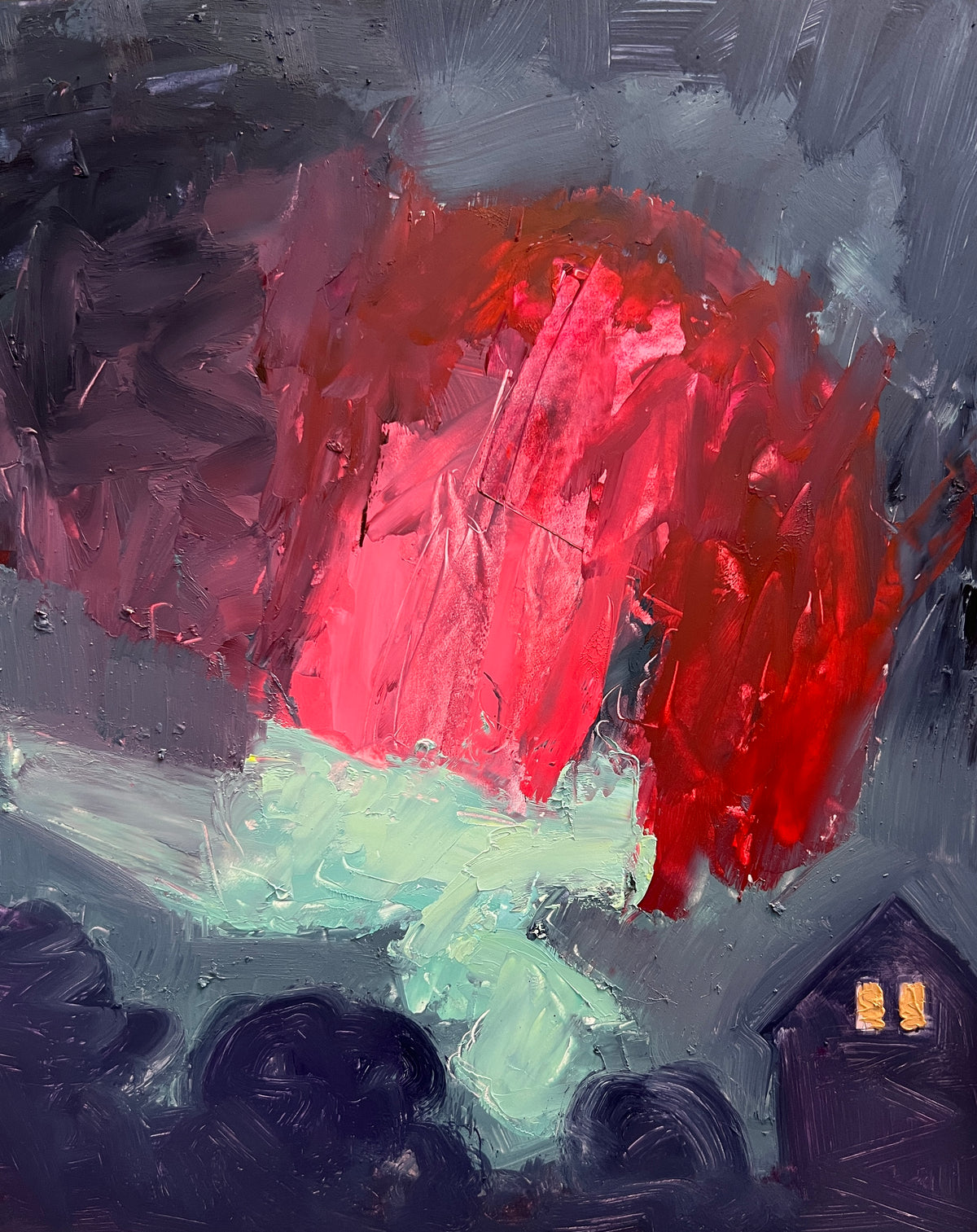 Northern Lights and House Lights