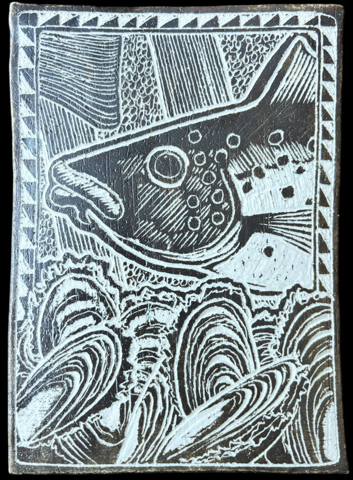 Mussel Bed and Codfish