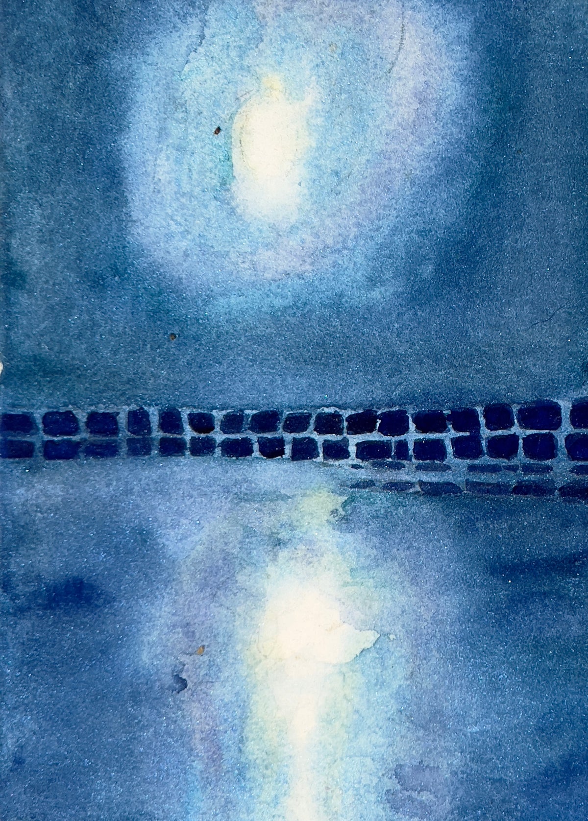 Light Reflections (pool nocturne)