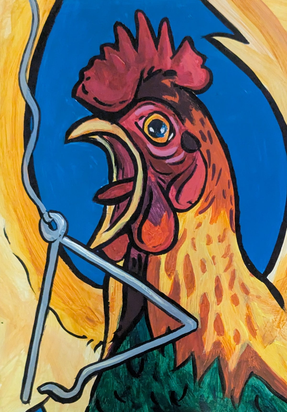 Dinner Yell from the 'Chicken Kitchen' series