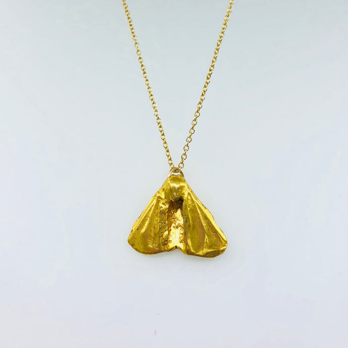 Delicate Tree Moth Necklace